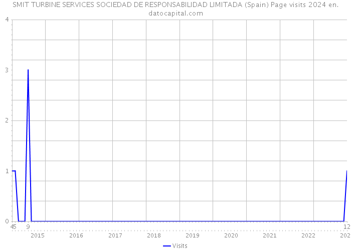 SMIT TURBINE SERVICES SOCIEDAD DE RESPONSABILIDAD LIMITADA (Spain) Page visits 2024 