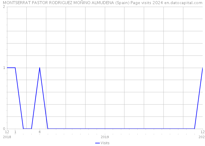 MONTSERRAT PASTOR RODRIGUEZ MOÑINO ALMUDENA (Spain) Page visits 2024 