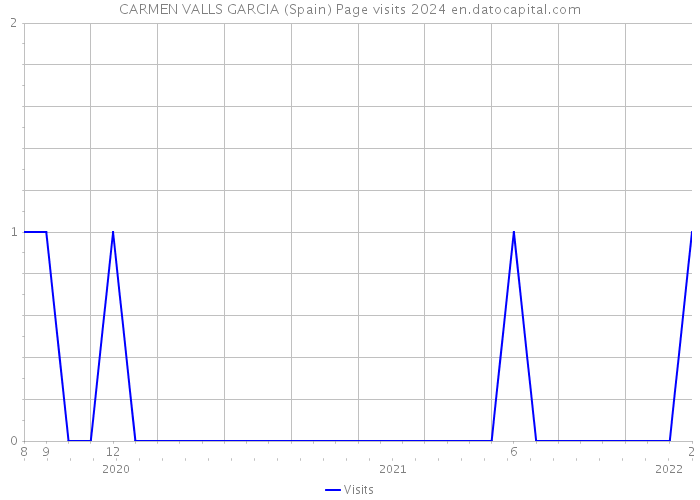 CARMEN VALLS GARCIA (Spain) Page visits 2024 