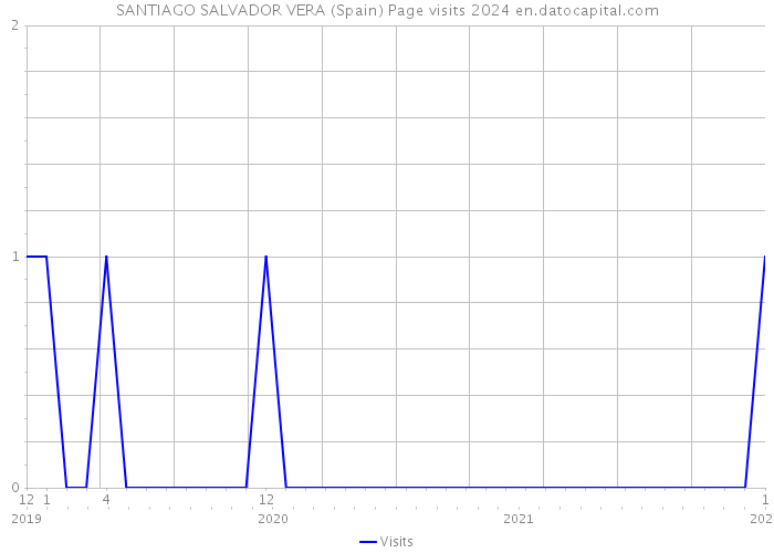 SANTIAGO SALVADOR VERA (Spain) Page visits 2024 