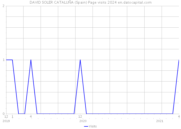 DAVID SOLER CATALUÑA (Spain) Page visits 2024 