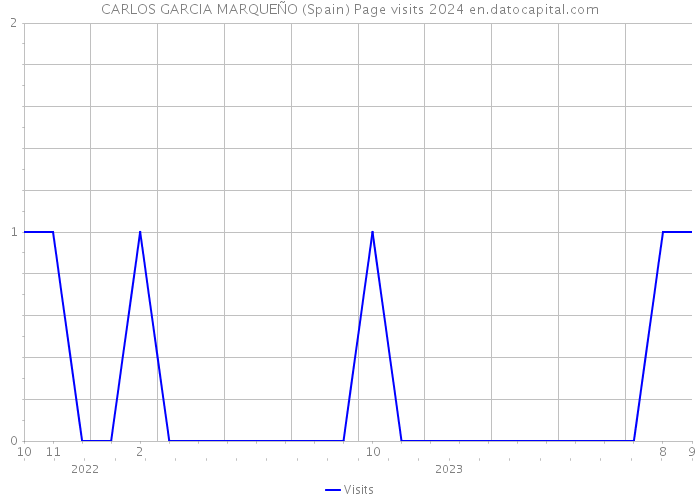 CARLOS GARCIA MARQUEÑO (Spain) Page visits 2024 