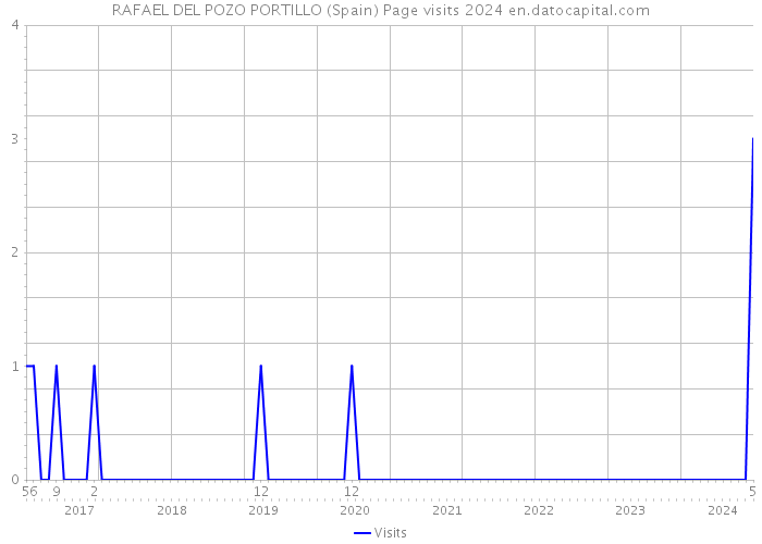 RAFAEL DEL POZO PORTILLO (Spain) Page visits 2024 