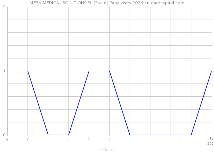 MERA MEDICAL SOLUTIONS SL (Spain) Page visits 2024 