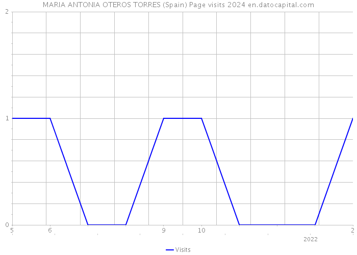 MARIA ANTONIA OTEROS TORRES (Spain) Page visits 2024 