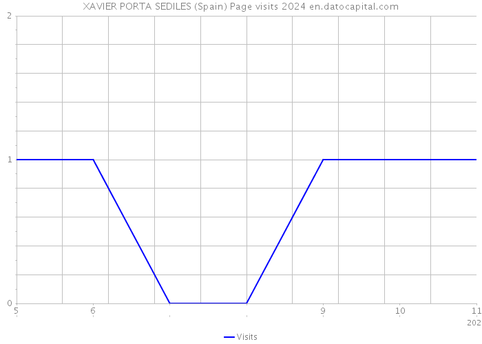 XAVIER PORTA SEDILES (Spain) Page visits 2024 