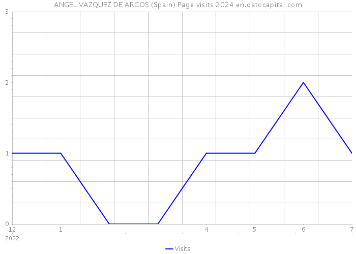 ANGEL VAZQUEZ DE ARCOS (Spain) Page visits 2024 