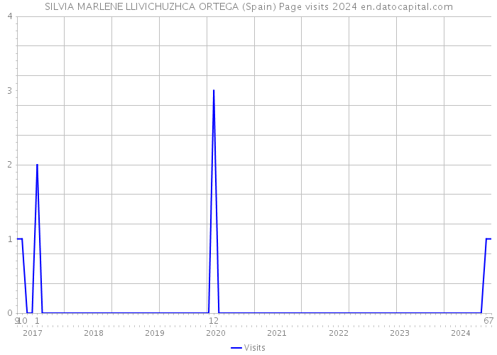 SILVIA MARLENE LLIVICHUZHCA ORTEGA (Spain) Page visits 2024 