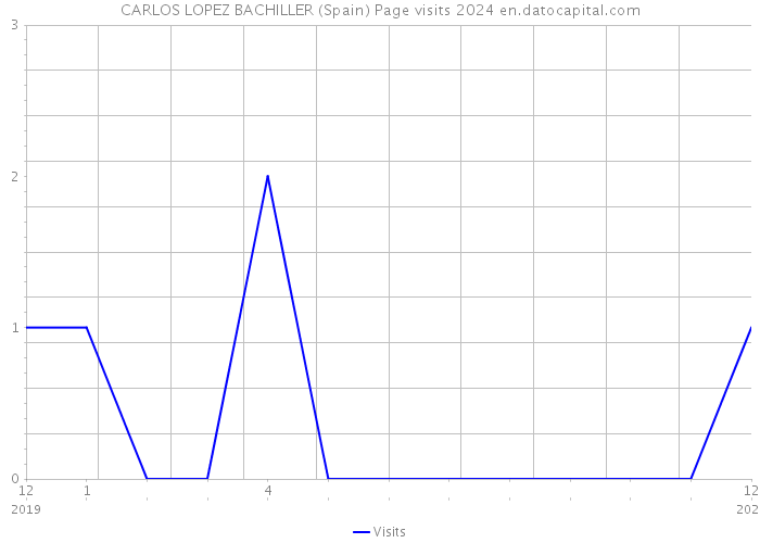 CARLOS LOPEZ BACHILLER (Spain) Page visits 2024 