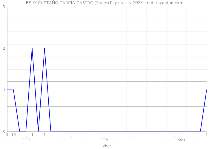 FELIX CASTAÑO GARCIA CASTRO (Spain) Page visits 2024 