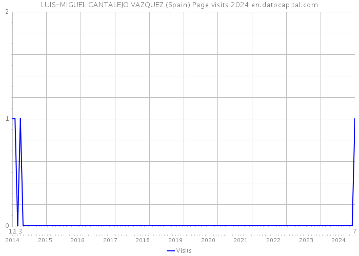 LUIS-MIGUEL CANTALEJO VAZQUEZ (Spain) Page visits 2024 