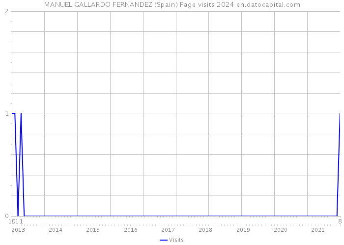 MANUEL GALLARDO FERNANDEZ (Spain) Page visits 2024 