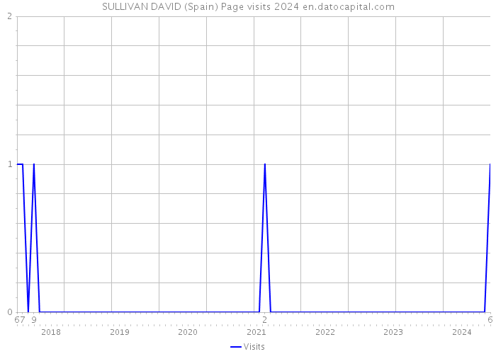 SULLIVAN DAVID (Spain) Page visits 2024 