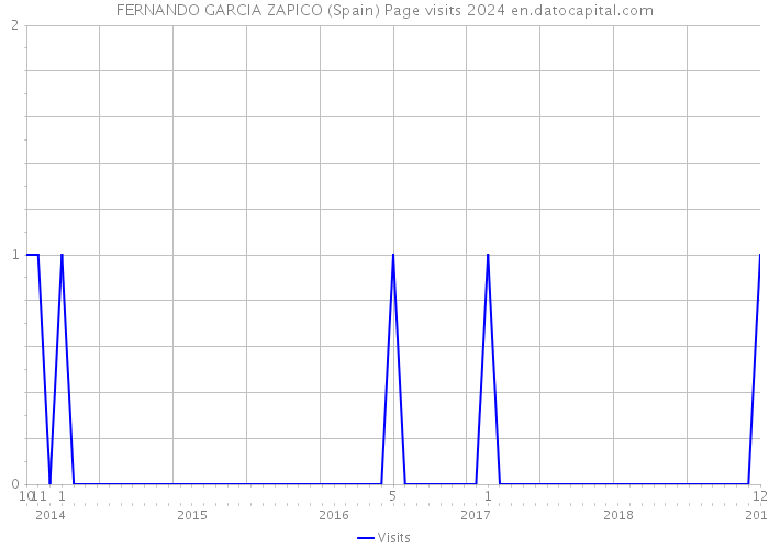 FERNANDO GARCIA ZAPICO (Spain) Page visits 2024 