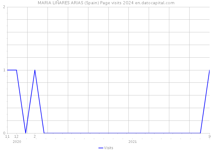 MARIA LIÑARES ARIAS (Spain) Page visits 2024 