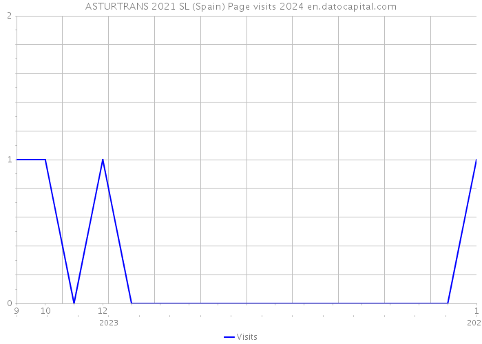 ASTURTRANS 2021 SL (Spain) Page visits 2024 