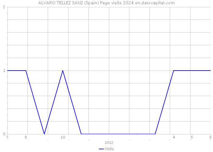 ALVARO TELLEZ SANZ (Spain) Page visits 2024 