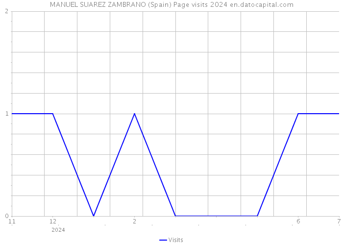 MANUEL SUAREZ ZAMBRANO (Spain) Page visits 2024 