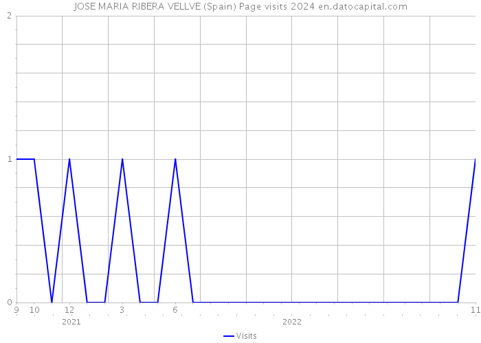 JOSE MARIA RIBERA VELLVE (Spain) Page visits 2024 