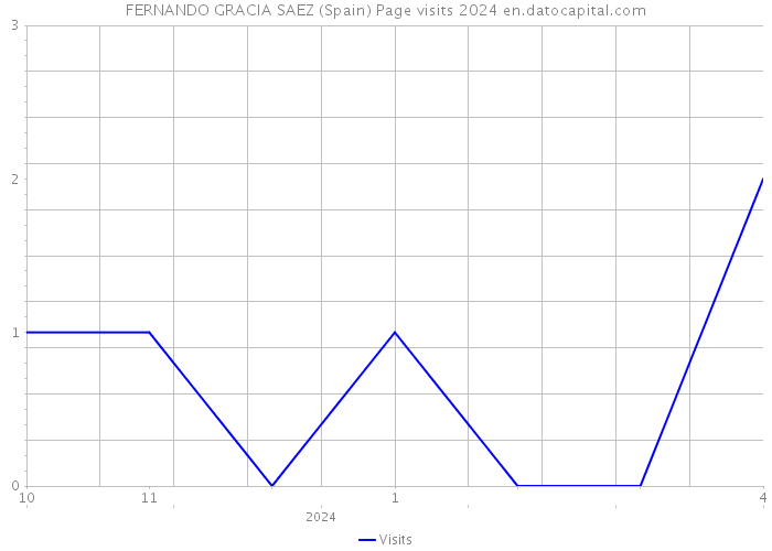 FERNANDO GRACIA SAEZ (Spain) Page visits 2024 