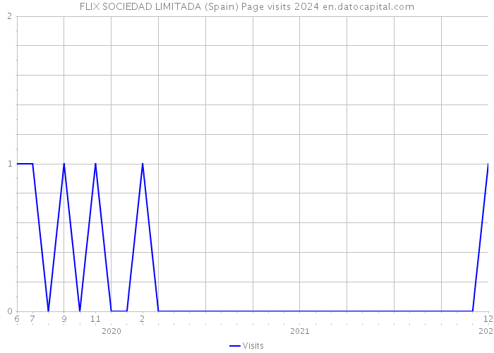 FLIX SOCIEDAD LIMITADA (Spain) Page visits 2024 