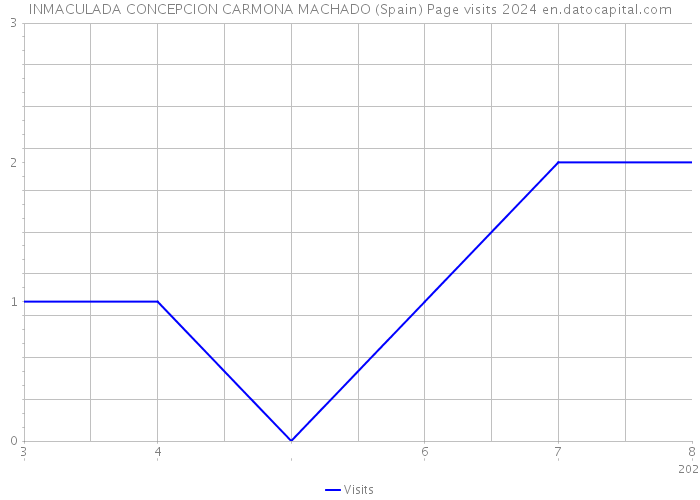 INMACULADA CONCEPCION CARMONA MACHADO (Spain) Page visits 2024 