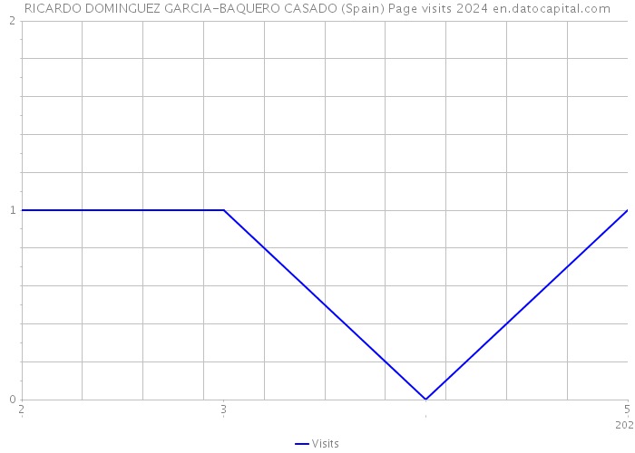 RICARDO DOMINGUEZ GARCIA-BAQUERO CASADO (Spain) Page visits 2024 