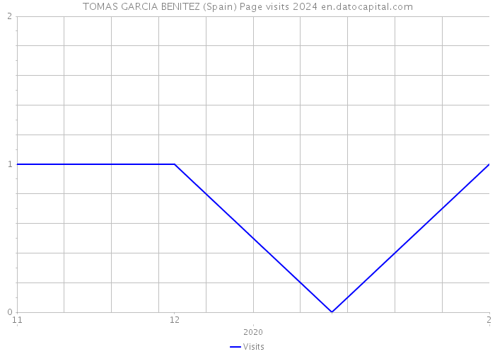 TOMAS GARCIA BENITEZ (Spain) Page visits 2024 