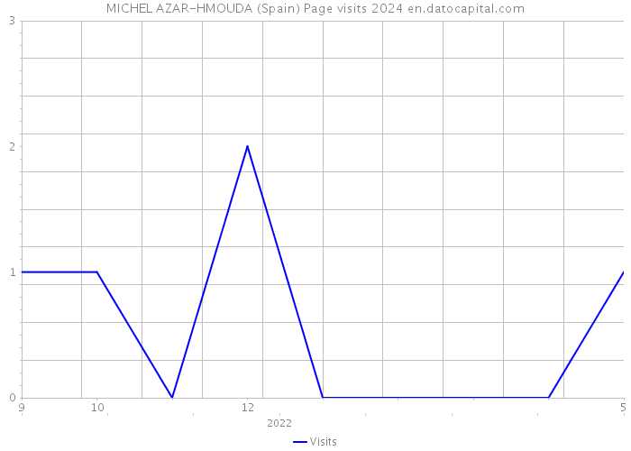 MICHEL AZAR-HMOUDA (Spain) Page visits 2024 