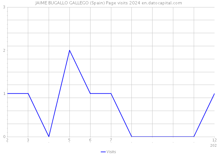 JAIME BUGALLO GALLEGO (Spain) Page visits 2024 