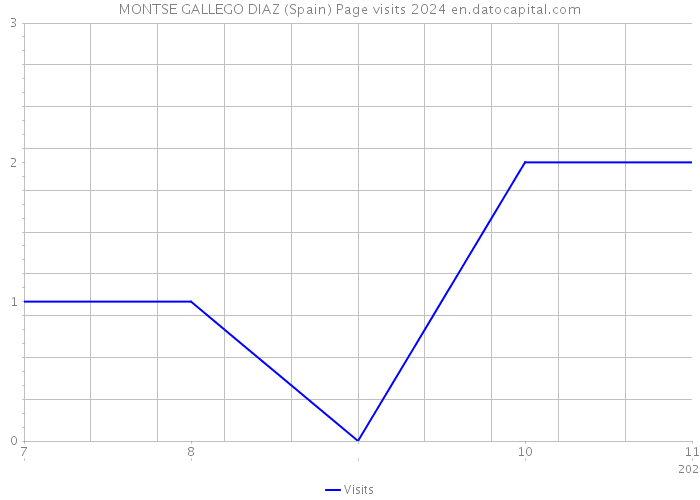 MONTSE GALLEGO DIAZ (Spain) Page visits 2024 