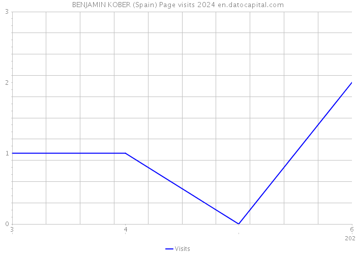 BENJAMIN KOBER (Spain) Page visits 2024 