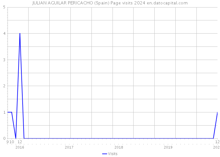 JULIAN AGUILAR PERICACHO (Spain) Page visits 2024 