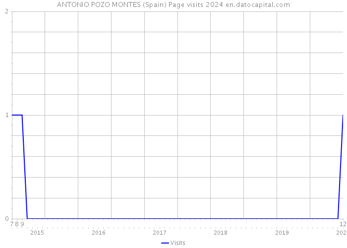 ANTONIO POZO MONTES (Spain) Page visits 2024 