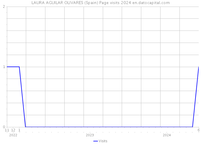 LAURA AGUILAR OLIVARES (Spain) Page visits 2024 