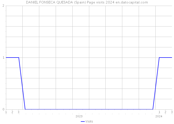 DANIEL FONSECA QUESADA (Spain) Page visits 2024 