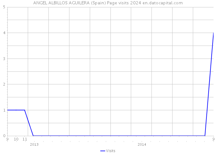 ANGEL ALBILLOS AGUILERA (Spain) Page visits 2024 
