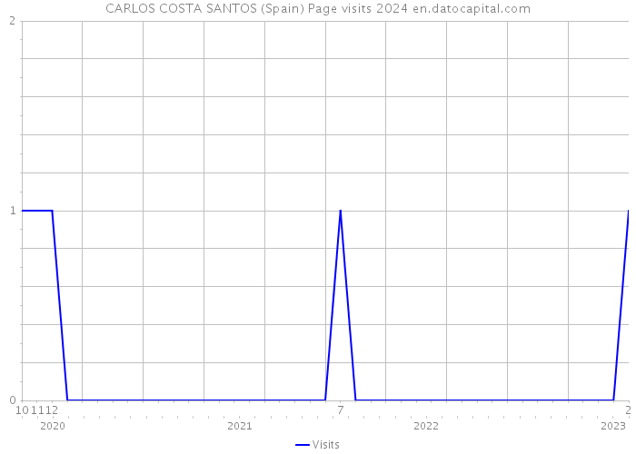 CARLOS COSTA SANTOS (Spain) Page visits 2024 