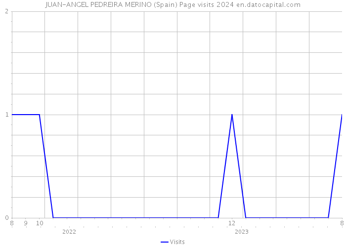 JUAN-ANGEL PEDREIRA MERINO (Spain) Page visits 2024 