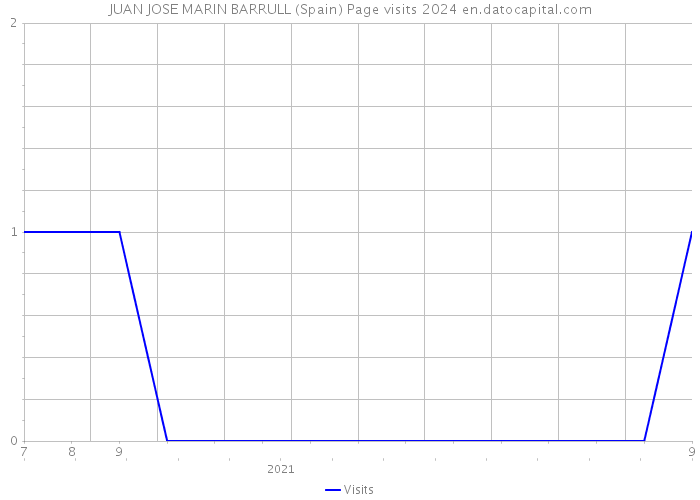 JUAN JOSE MARIN BARRULL (Spain) Page visits 2024 