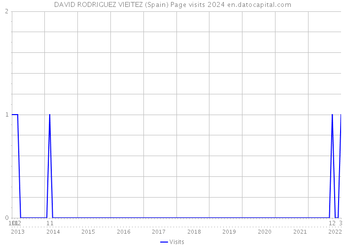 DAVID RODRIGUEZ VIEITEZ (Spain) Page visits 2024 