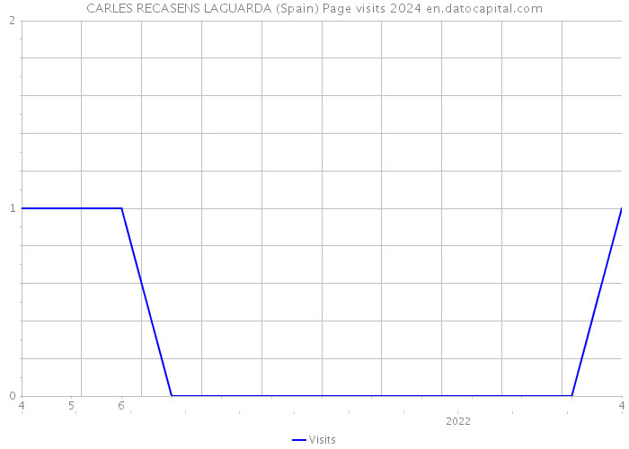 CARLES RECASENS LAGUARDA (Spain) Page visits 2024 