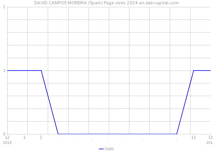 DAVID CAMPOS MOREIRA (Spain) Page visits 2024 