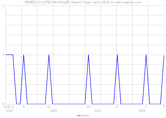 FEDERICO LOPEZ BACHILLER (Spain) Page visits 2024 