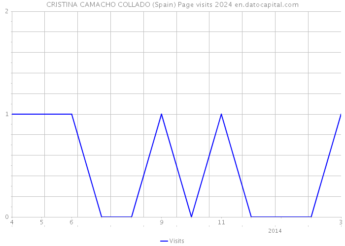 CRISTINA CAMACHO COLLADO (Spain) Page visits 2024 