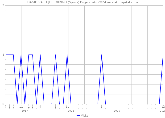 DAVID VALLEJO SOBRINO (Spain) Page visits 2024 