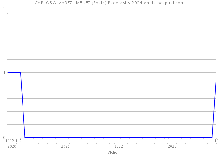 CARLOS ALVAREZ JIMENEZ (Spain) Page visits 2024 