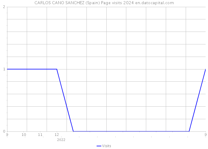 CARLOS CANO SANCHEZ (Spain) Page visits 2024 