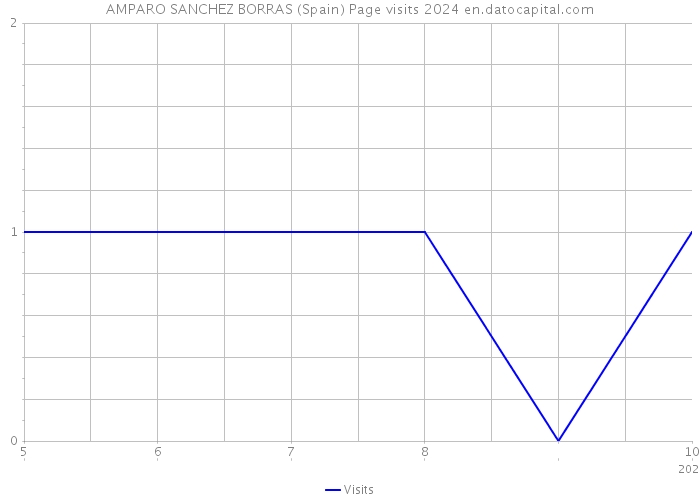 AMPARO SANCHEZ BORRAS (Spain) Page visits 2024 