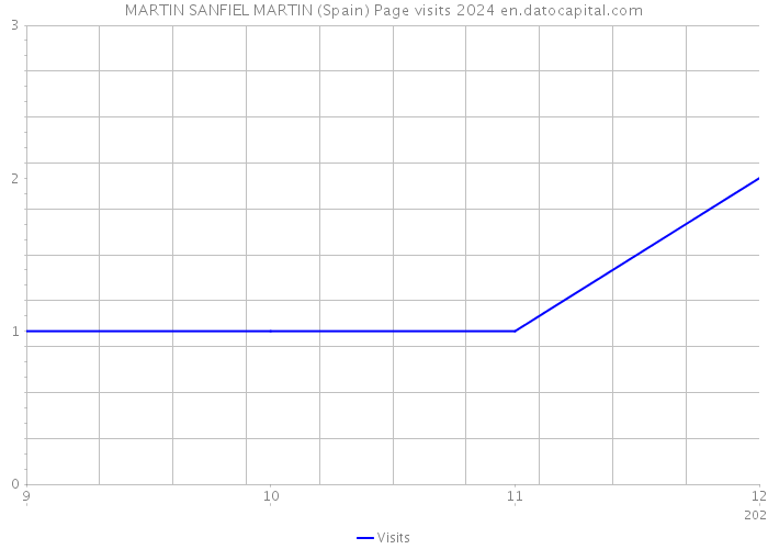 MARTIN SANFIEL MARTIN (Spain) Page visits 2024 